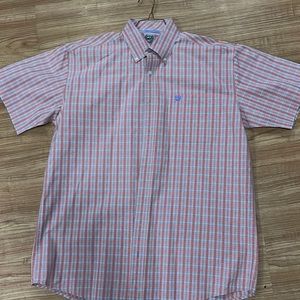 Cinch mens button up shirt